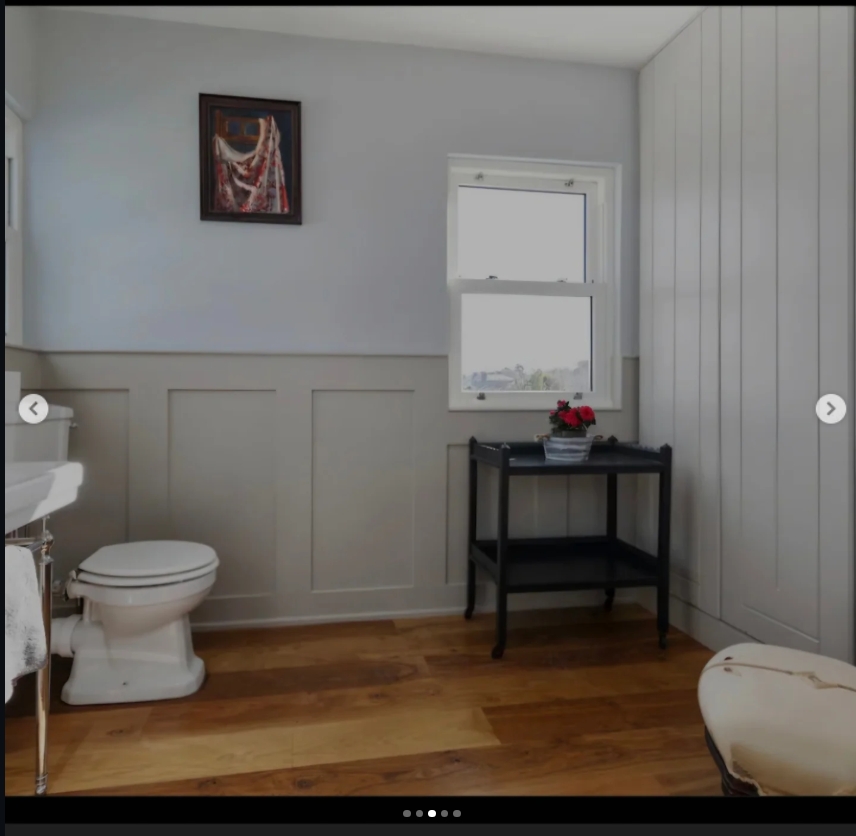 Elegant panelled bathroom with premium fixtures, Dublin
