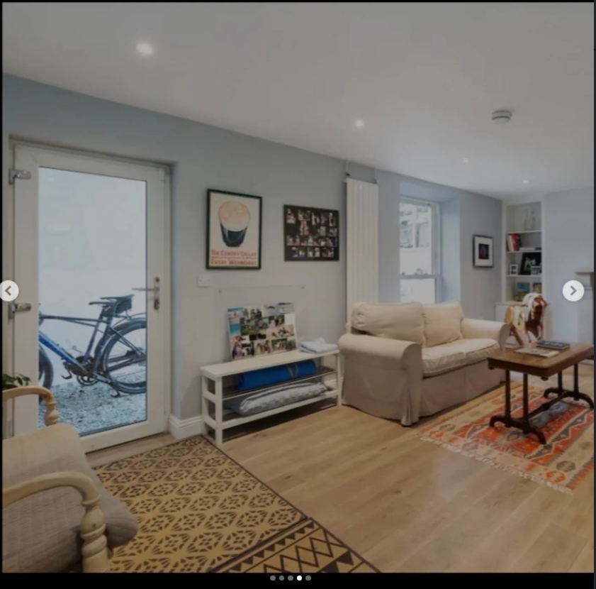Bright modern sitting room renovation, Dublin